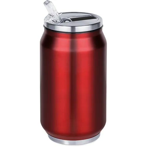 260 ML VACUUM DOUBLE WALL THERMIC STEEL CAN-SHAPED WATER-BOTTLE