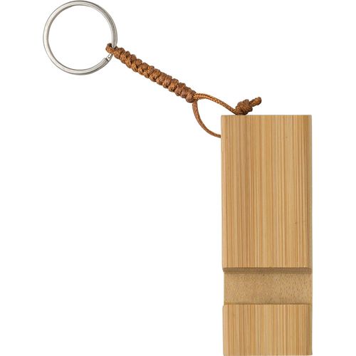 Bamboo key chain phone stand Kian