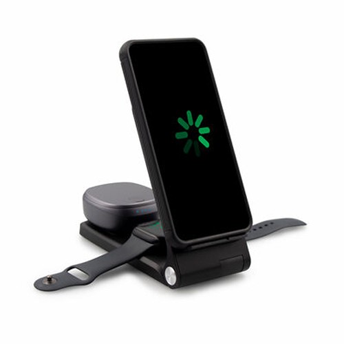 Chargeur sans fil 15W Exclusive Collection, 3 en 1, support de téléphone | Zita