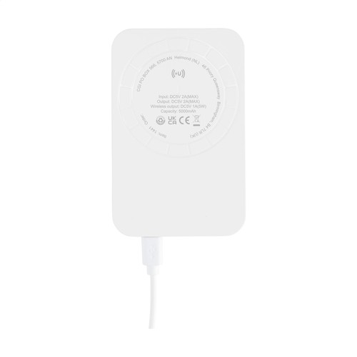 Force Magnetic RCS Recycled Wireless Powerbank 5000 Force Magnetic RCS Recycled Wireless Powerbank 5000