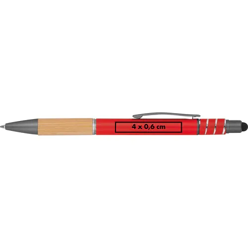 Anti-stress pen van aluminium Anti-stress pen van aluminium