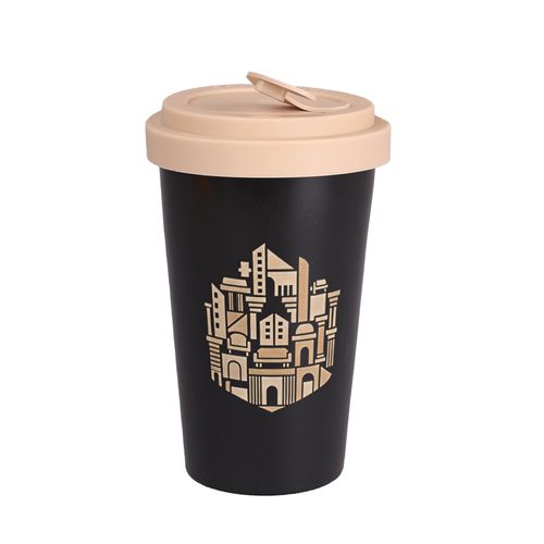 Mug Freedom Lock 280ml satin black/desert sand