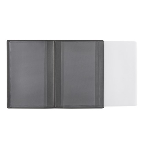 CreativDesign® ID card pocket "5-fold" velor foil gray new CreativDesign® ID card pocket "5-fold" velor foil gray new