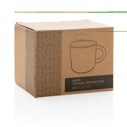 Taza de cerámica vintage 280ml Taza de cerámica vintage 280ml