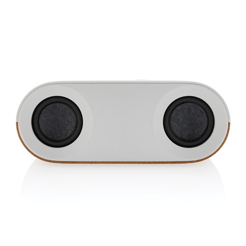 Enceinte 10W en plastique recyclé RCS et liège Oregon