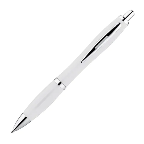 Plastic ball pen with metal clip Plastic ball pen with metal clip