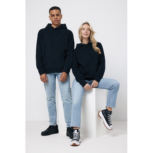 Polaire à capuche en polyester recyclé IQONIQ Trivor