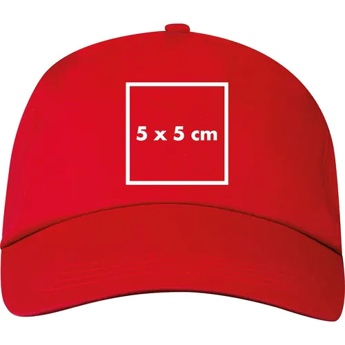 AZO-vrij katoenen baseball-cap, 5 panels