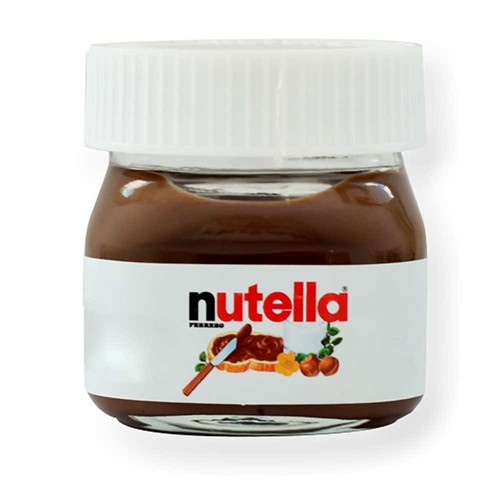 Nutella in handover-packaging - Christmas - with digital printing
