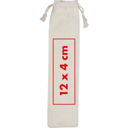 Bestekset in katoenen hoesje Bestekset in katoenen hoesje