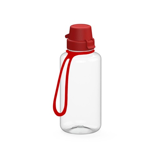 Gourde "School" transparente incl. attache, 0,7 l Gourde "School" transparente incl. attache, 0,7 l