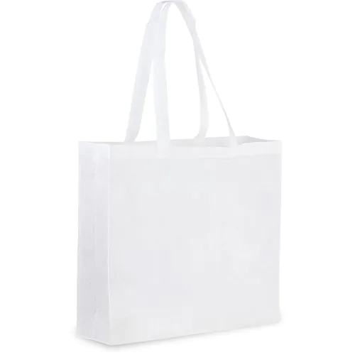 BORSA SHOPPER CON SOFFIETTO IN TNT (80 gr/mq) BORSA SHOPPER CON SOFFIETTO IN TNT (80 gr/mq)