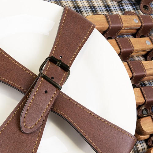 Picnic basket for 4 Platino