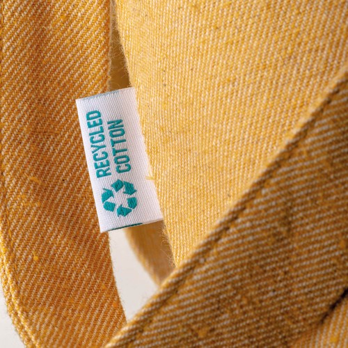 Tote bag en coton recyclé 280 g/m2, anses longues