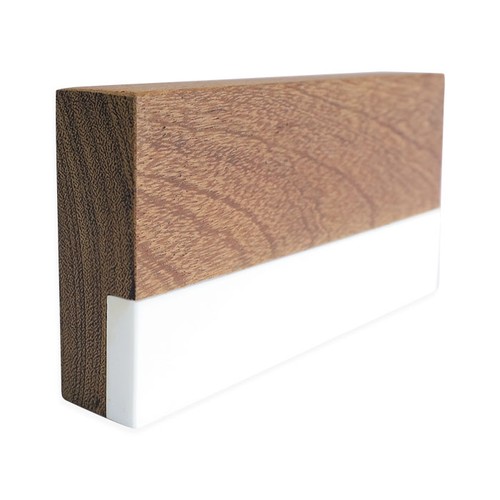 TROFEO EN MADERA Y ACRÍLICO 20X10CM GRABADO LÁSER PERSONALIZ