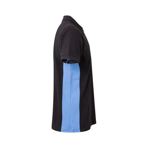 VL SUPAY. Polo bicolore piqué (180g/m²), a maniche corte, in cotone (60%) e poliestere (40%)