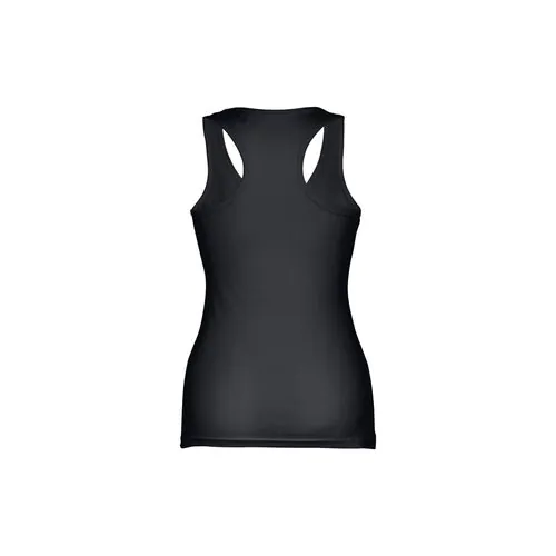 THC TIRANA. Katoenen dames-T-shirt zonder mouwen