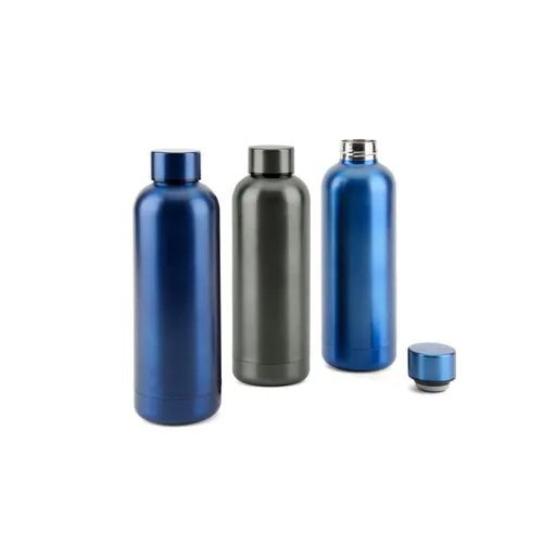 ODIN METTALIC. Bouteille en acier inoxydable recyclé à 90% 550 mL ODIN METTALIC. Bouteille en acier inoxydable recyclé à 90% 550 mL