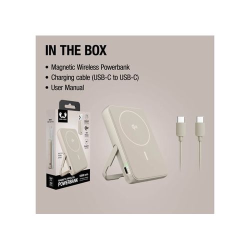 Fresh 'n Rebel Powerbank wireless 10000 mAh compatibile con MagSafe