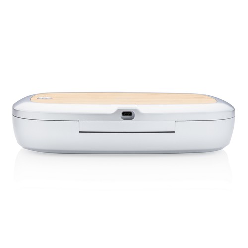 Rena UV-C steriliser box with 5W wireless charger Rena UV-C steriliser box with 5W wireless charger