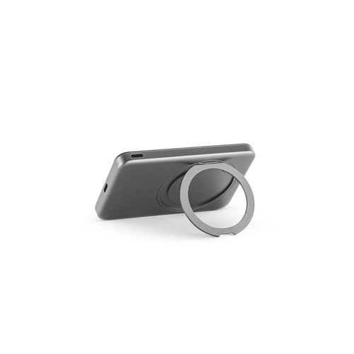 WARSHEL 5. Magnetische Powerbank mit 5'000 mAh und superschnellem kabellosem Ladegerät (15 W) aus recyceltem ABS (100% rABS) mit Ständer WARSHEL 5. Magnetische Powerbank mit 5'000 mAh und superschnellem kabellosem Ladegerät (15 W) aus recyceltem ABS (100% rABS) mit Ständer