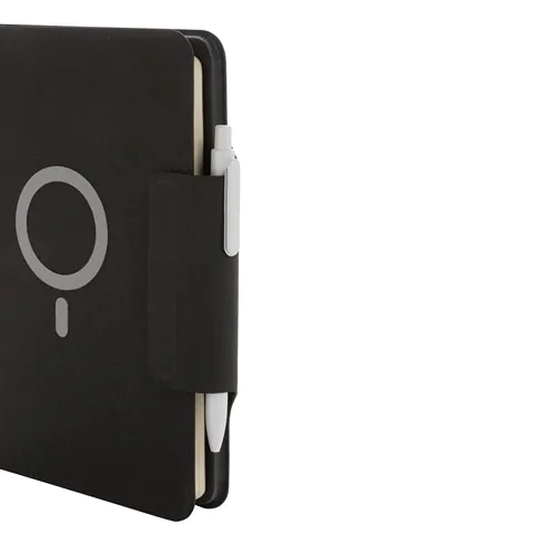 Libreta Artic magnética A5 con carga inalámbrica 10W