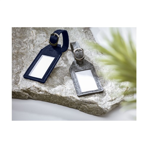 RPET Felt GRS Luggage Tag étiquette de bagage