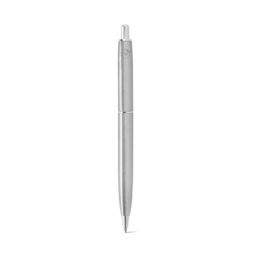 DOOLI. Stylo à bille en acier inoxydable (53 % recyclé), avec corps brillant DOOLI. Stylo à bille en acier inoxydable (53 % recyclé), avec corps brillant