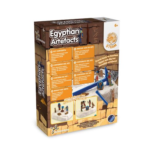Ancient Egypt Excavation Kit I. Educatief spel voor kinderen Ancient Egypt Excavation Kit I. Educatief spel voor kinderen