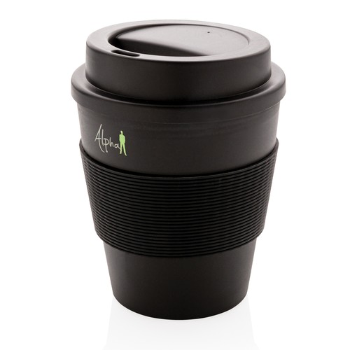 Herbruikbare koffiebeker met schroefdop 350ml Herbruikbare koffiebeker met schroefdop 350ml