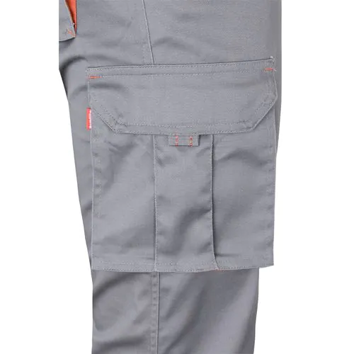 VL FIDES. Two-tone, multi-pocket stretch trousers (240g/m²), in cotton (46%), EME (38%) and polyester (16%) VL FIDES. Two-tone, multi-pocket stretch trousers (240g/m²), in cotton (46%), EME (38%) and polyester (16%)
