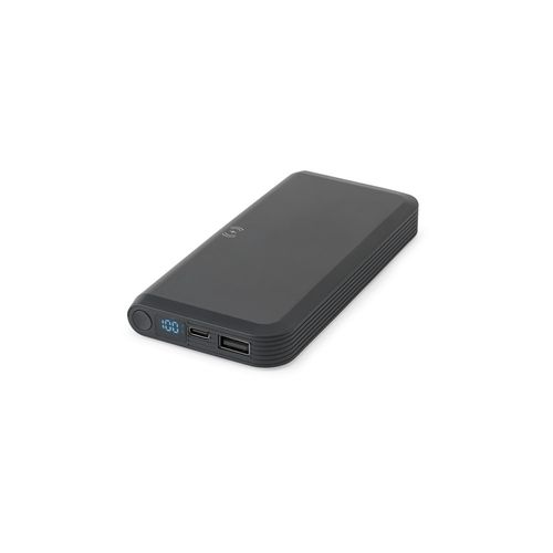 BECKER 10. 10.000 mAh power bank in recycled ABS (100% rABS) with 15W superfast wireless charger BECKER 10. 10.000 mAh power bank in recycled ABS (100% rABS) with 15W superfast wireless charger