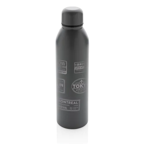 Botella al vacío de acero inoxidable reciclado RCS