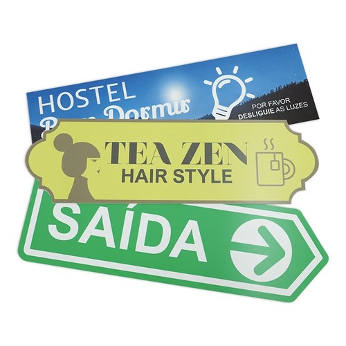 50X15CM SIGNAGE IN 3MM PVC CUSTOMIZABLE 50X15CM SIGNAGE IN 3MM PVC CUSTOMIZABLE