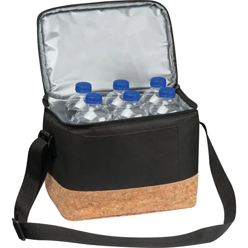 Bolsa Nevera de Poliéster con fondo de Corcho Bolsa Nevera de Poliéster con fondo de Corcho