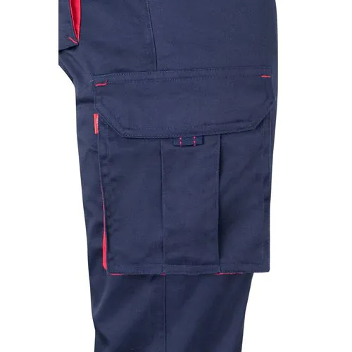 VL FIDES. Two-tone, multi-pocket stretch trousers (240g/m²), in cotton (46%), EME (38%) and polyester (16%) VL FIDES. Two-tone, multi-pocket stretch trousers (240g/m²), in cotton (46%), EME (38%) and polyester (16%)