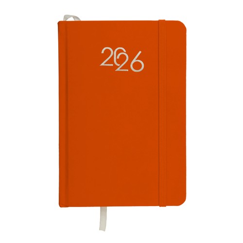 Agenda journalier 2026, couverture rigide en carton laminé