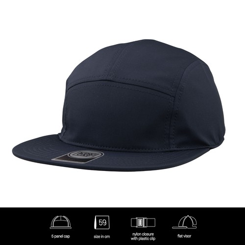 Exclusive Recycled Flat Peak Cap