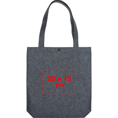 Bolsa de fieltro Trieste