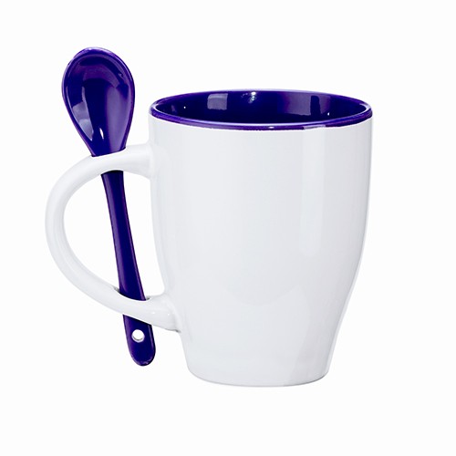 Cup with teaspoon 350ml Arama Cup with teaspoon 350ml Arama