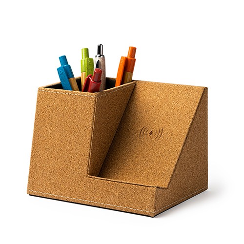 Porte-cayons avec chargeur sans fil intégré. Acero Porte-cayons avec chargeur sans fil intégré. Acero