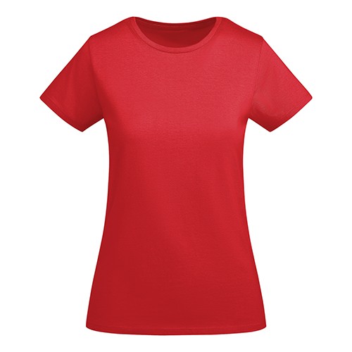 Fitted organic cotton t-shirt BREDA WOMAN Fitted organic cotton t-shirt BREDA WOMAN
