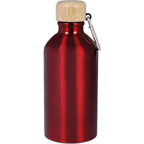 GOURDE 500 ML EN ACIER ET BAMBOU GOURDE 500 ML EN ACIER ET BAMBOU