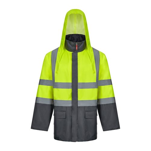 VL JUNO LARGE. Parka bicolore 4-in-1 (180g/m²), in poliestere (100%) con rivestimento in PU VL JUNO LARGE. Parka bicolore 4-in-1 (180g/m²), in poliestere (100%) con rivestimento in PU