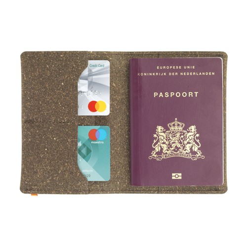 Recycled Leather Passport Holder Recycled Leather Passport Holder