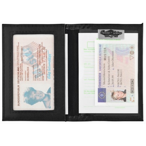CreativDesign® Ausweisetui "BusinessPro" schwarz