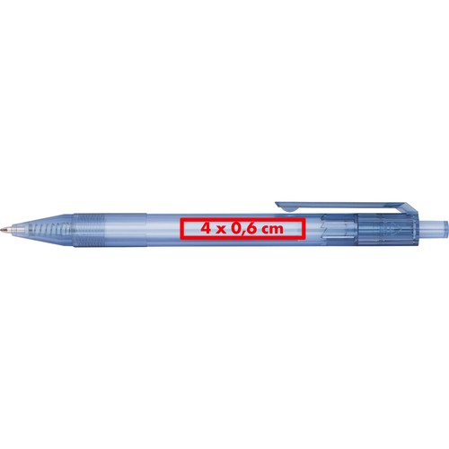 Stylo à bille transparent Glasgow Stylo à bille transparent Glasgow