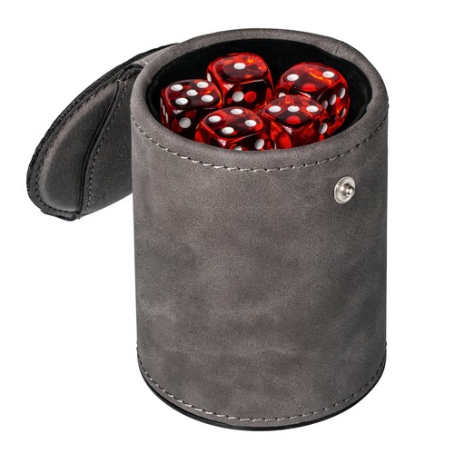 Dice cup with 5 dice RE98-BETEROU