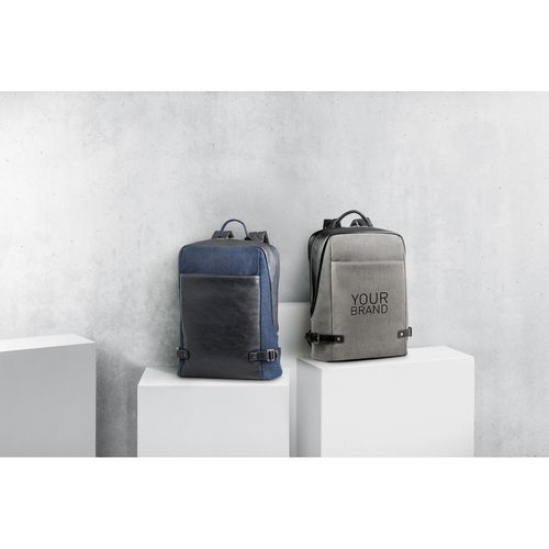 DIVERGENT BACKPACK I. Mochila para portátil de hasta 15.6'' en tejido vaquero y PU DIVERGENT BACKPACK I. Mochila para portátil de hasta 15.6'' en tejido vaquero y PU