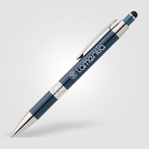 Adorn Recycled Aluminium Chrome Trim Stylus Pen Adorn Recycled Aluminium Chrome Trim Stylus Pen
